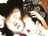 Suehiro Maruo Strange Vampire painting - detail