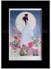 Takato Yamamoto Postcard Medicinal Herbs - black frame