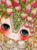 Tama Crack Baby original painting detail