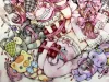 Tama Giclee Print Masochistic Pink - close up details