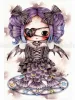 Tama Postcard Group 9 postcard number four - AMABIE Gothic