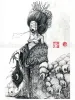 Tokyo Jesus Acrylic Art Stand - original artwork DARKNESS DEALER