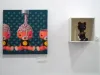 Trevor Brown Brains original painting (on left)