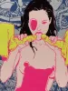 Trevor Brown Crash Babies print - detail