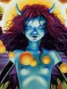 Trevor Brown Devil Angel poster (detail)