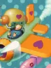 Trevor Brown Love Bombs original painting (detail)