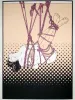 Trevor Brown Minomushi silkscreen print