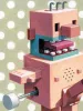 Trevor Brown Mister Square painting (detail)