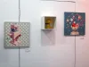 Trevor Brown Mister Square painting (on left)
