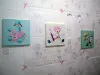 Trevor Brown Snot n Shit original painting (far right)