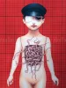 Trevor Brown Worm Boy original painting (detail)