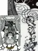 Yoh Monochrome Aquarium tights