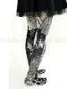 Yoh Monochrome Aquarium tights - back