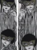 Yuka Sakuma Masked Group tights - detail